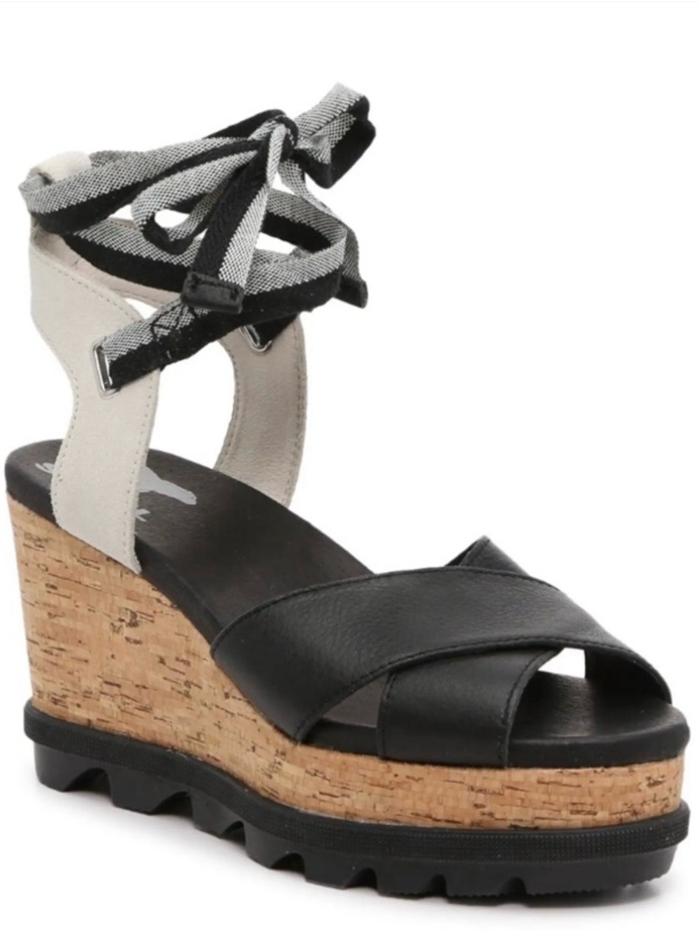 Sorel Joanie ll Hi Ankle Lace Wedge Sandals Size 8.5